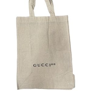 Gucci Canvas Shopping Tote (Muslin / Canvas)